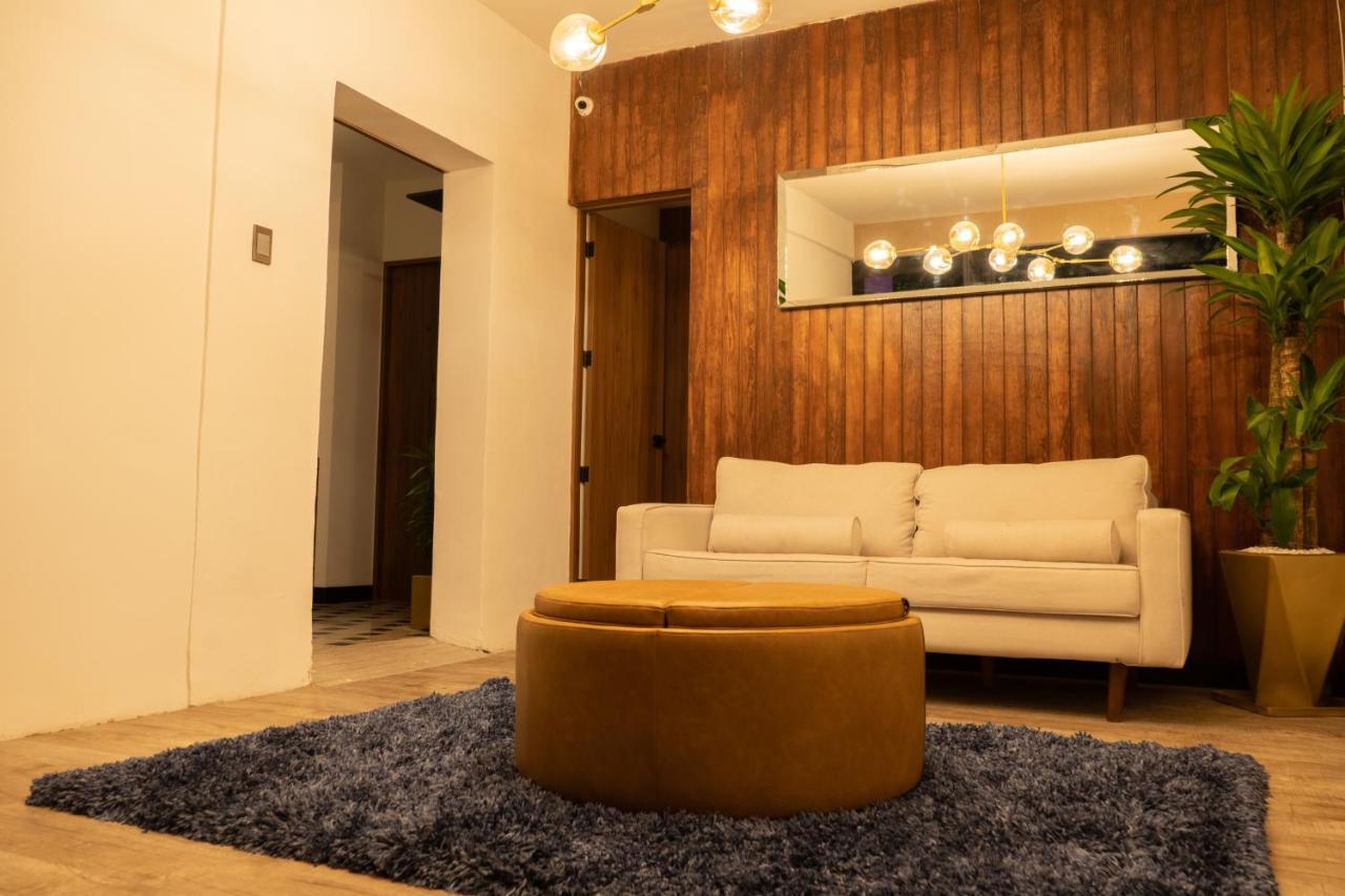 Reforma - Suite 4 De Lujo En Naploes Cama Queen Size Mexiko-Stadt Exterior foto